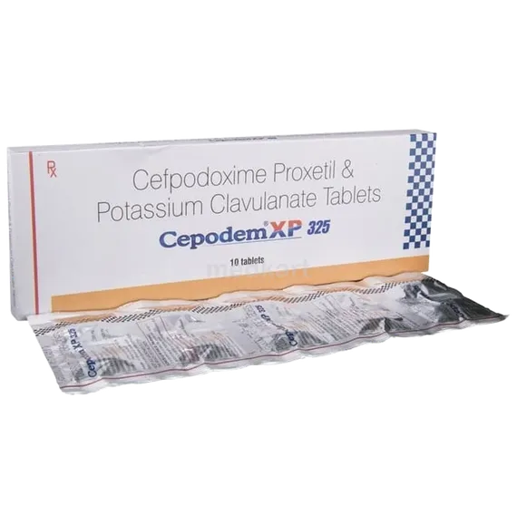 cepodem xp 325mg tablet 10's